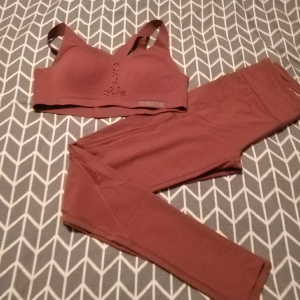 2 Piece Victoria's Secret Workout Full Set